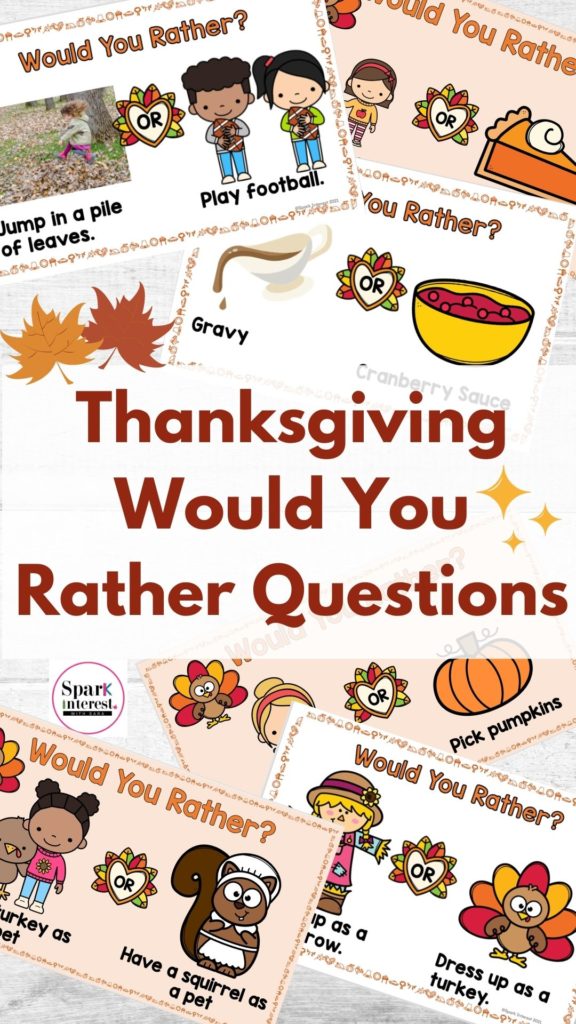 image for thanksgiving would you rather questions resource
