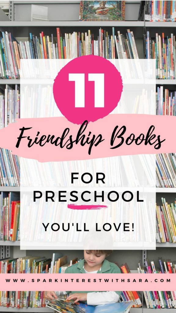 Cover image for blog post 11 books on friendship for preschool
