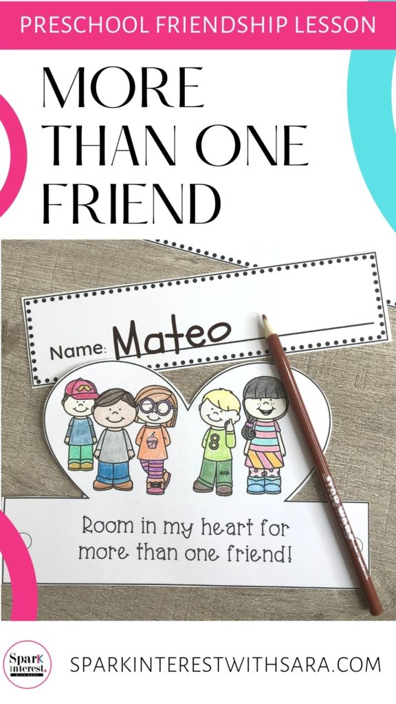 Image for More than one friend preschool lesson
