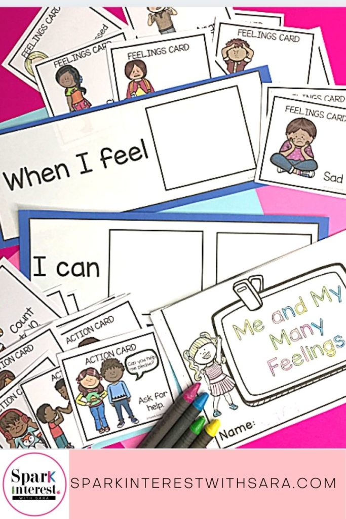 Image for identifying feelings and managing them teaching resource