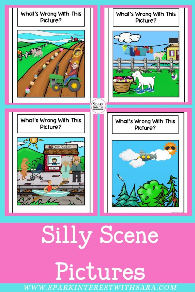 Image for silly scene pictures for kids