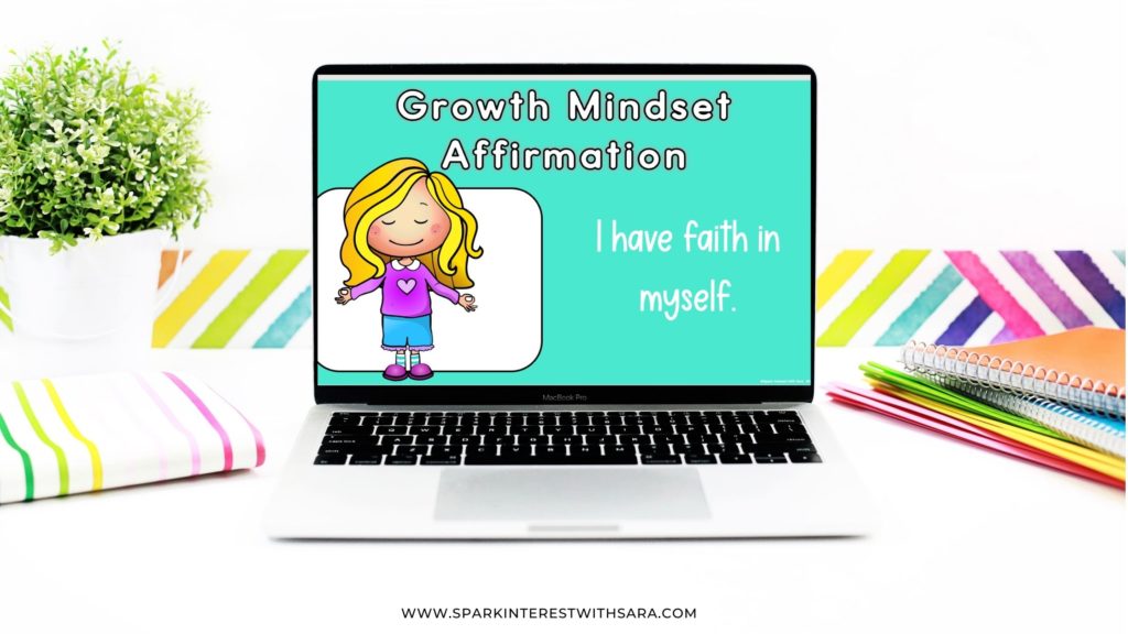 Image for growth mindset affirmations for kids