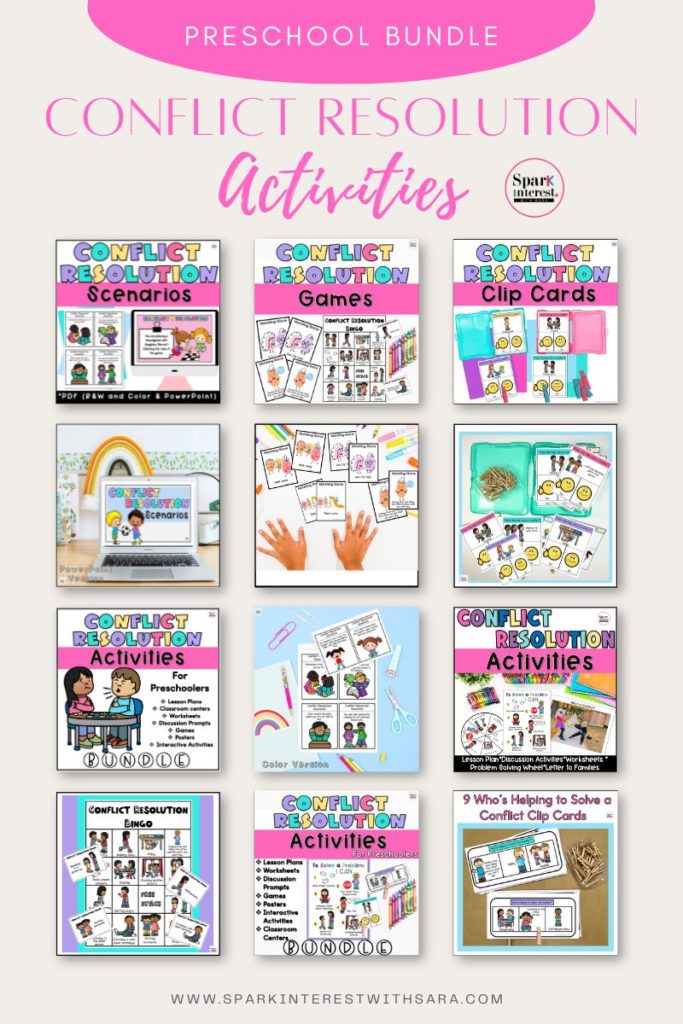 Conflict resolution activities for preschoolers image