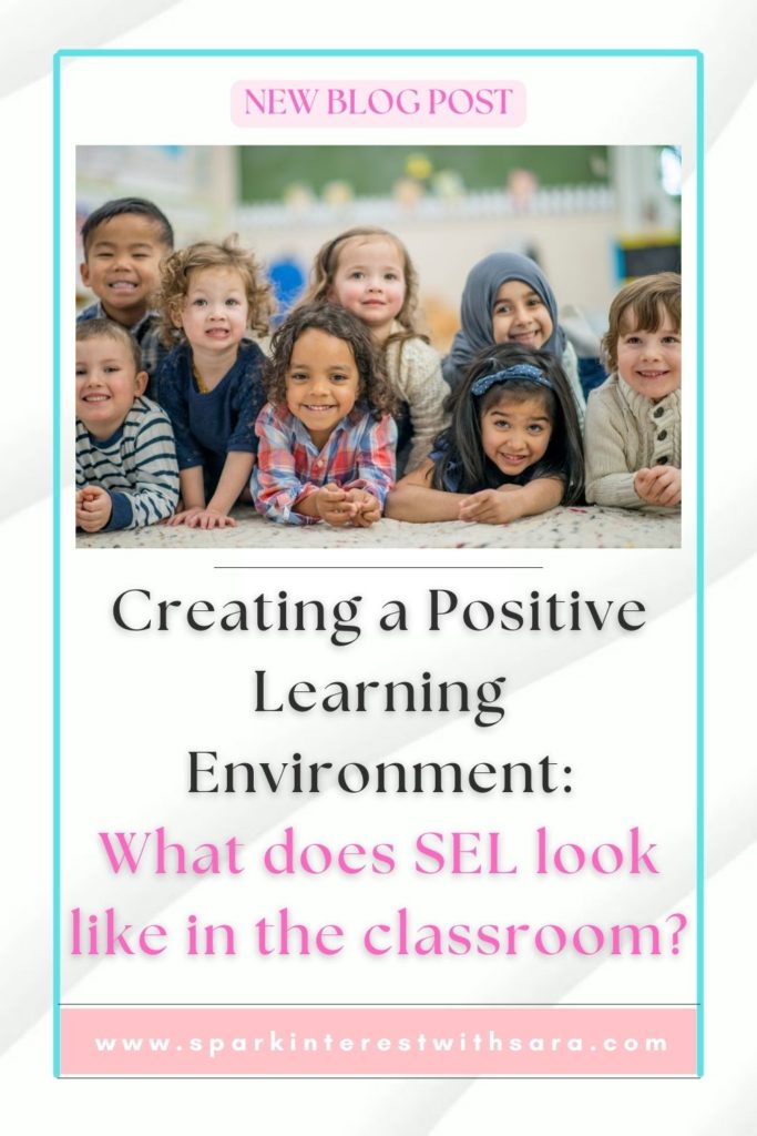 Blog title image for what does SEL look like in the classroom